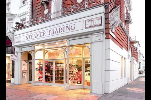Steamer Trading Cookshop’s store in Eastbourne
